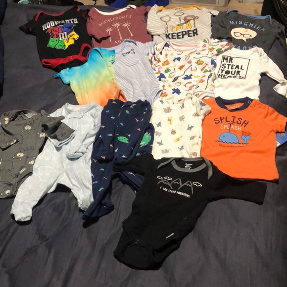 harry potter baby boy clothes